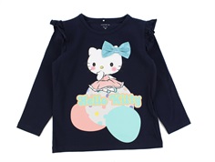 Name It dark sapphire Hello Kitty bow top